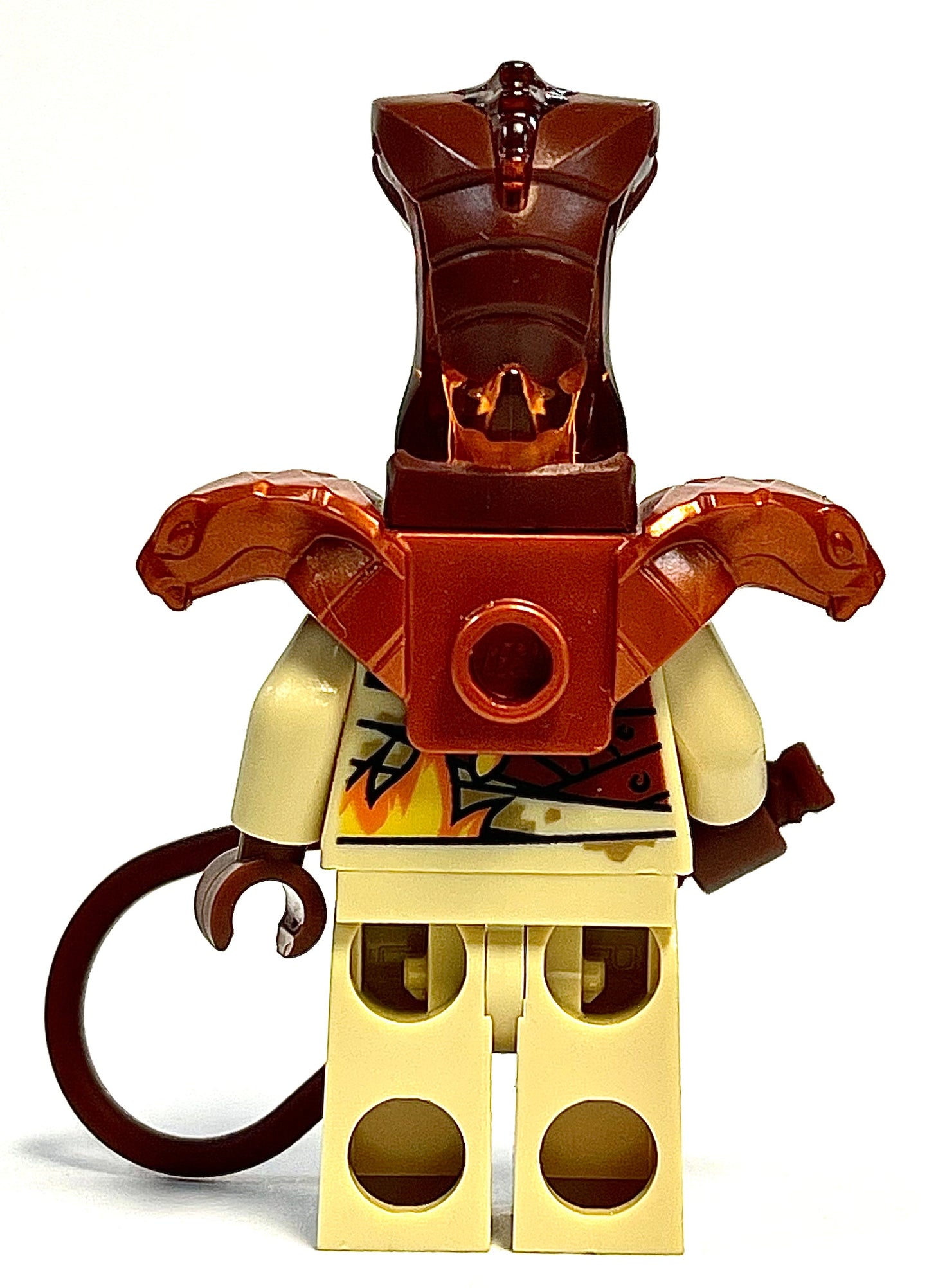 Pyro Whipper with Armor Shoulder Pads, njo0543 - LEGO® Ninjago Minifigure