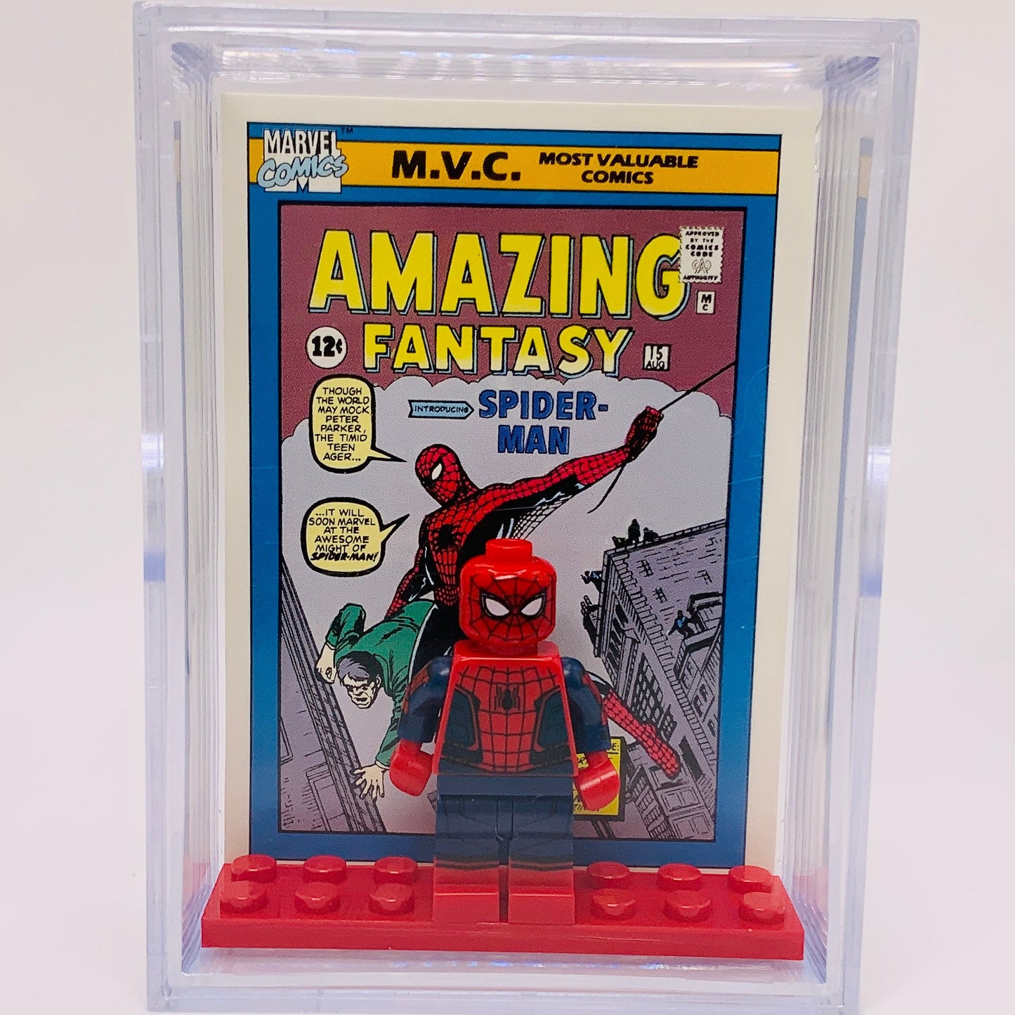 Spider-Man with Trading Card & Collector’s Case
