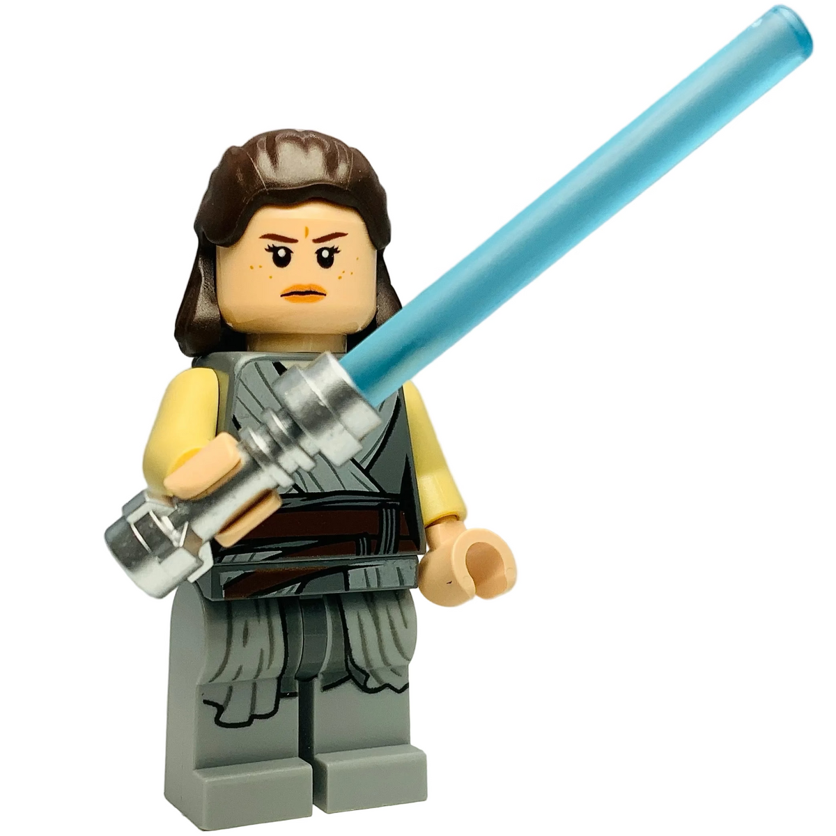 Rey - Light Bluish Gray Tied Robe, sw0866 - LEGO® Star Wars Minifigure