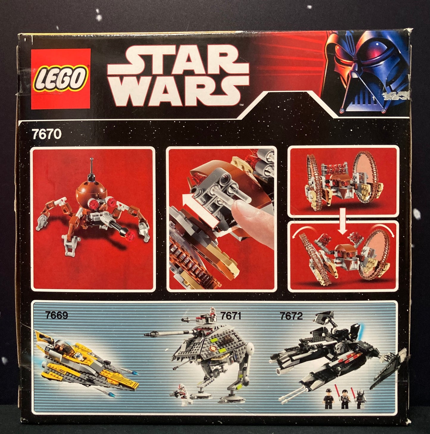 Hailfire Droid & Spider Droid, 7670 - LEGO® Star Wars Set