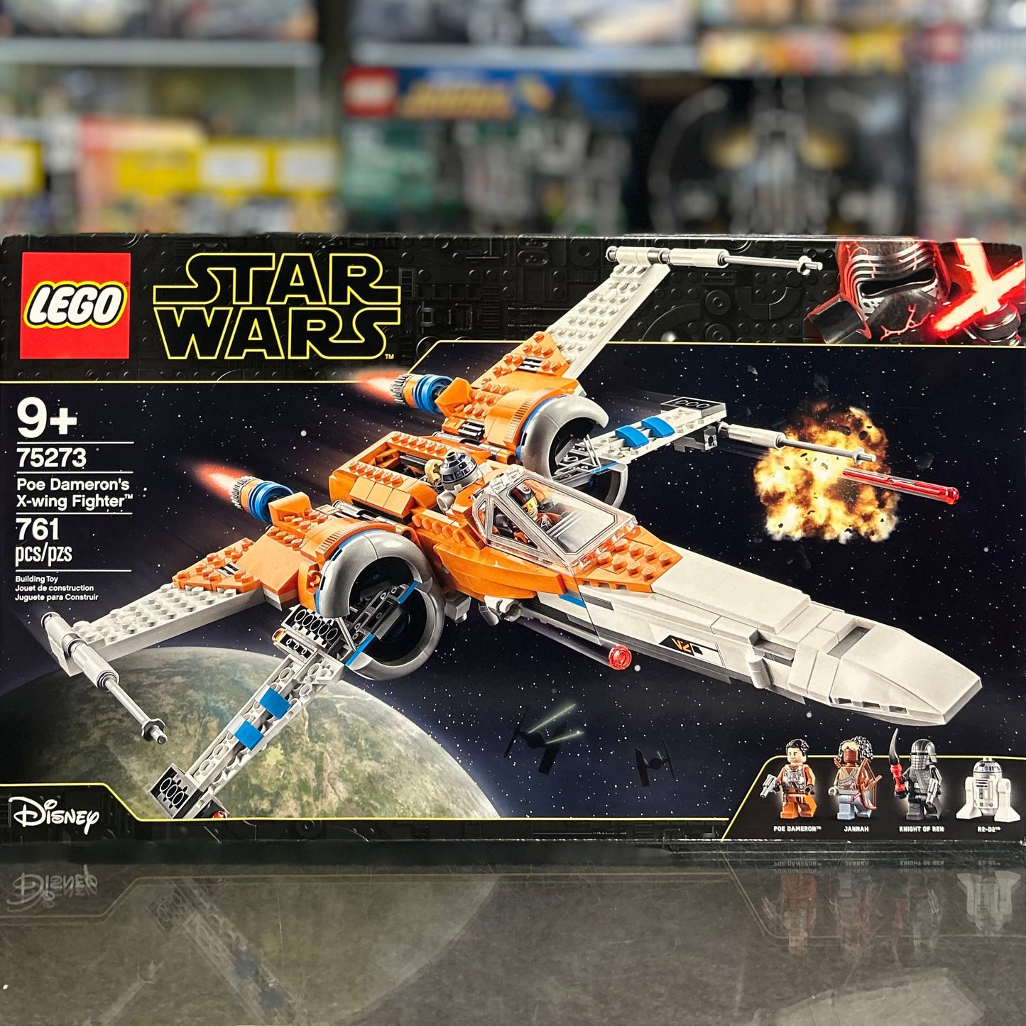 75273 - Poe Dameron's X-wing Fighter - EMPTY BOX ONLY