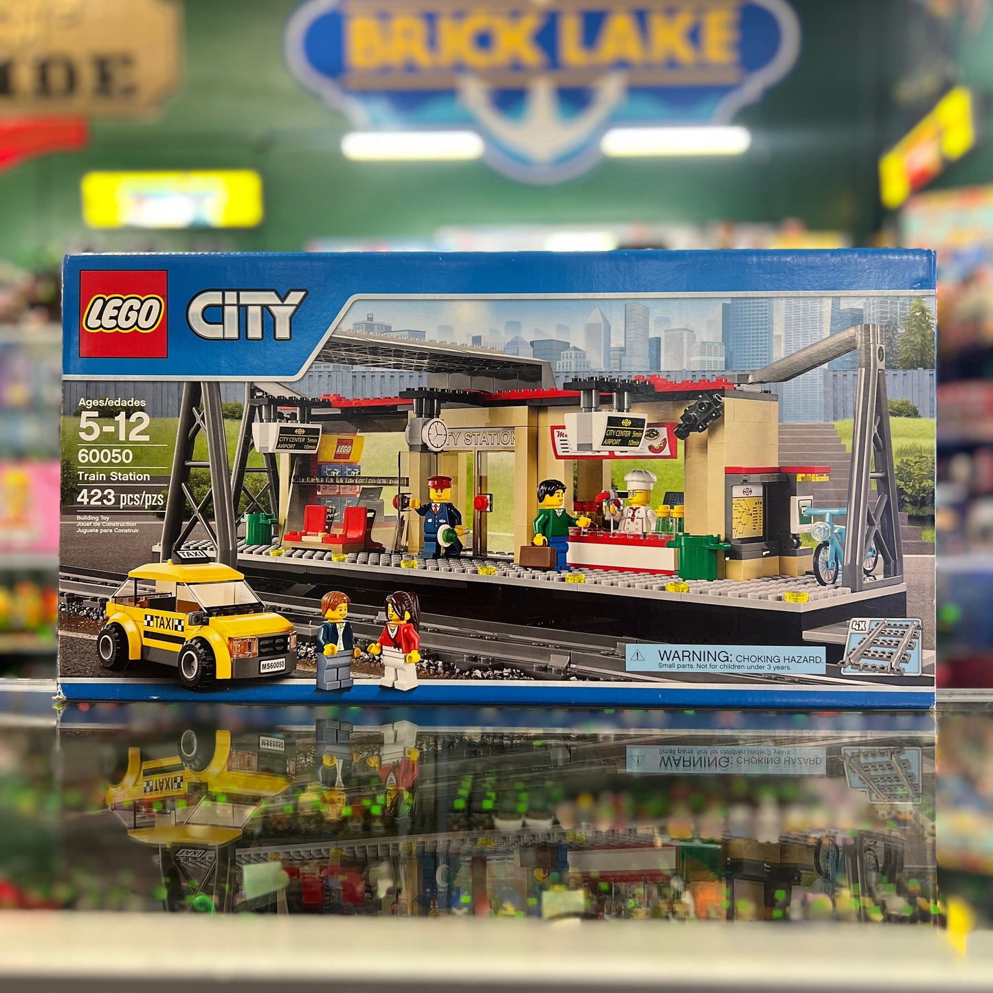60050 - Train Station - EMPTY BOX ONLY