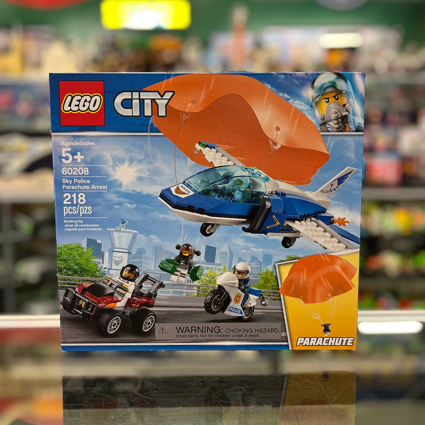 60208 - Sky Police Parachute Arrest - EMPTY BOX ONLY