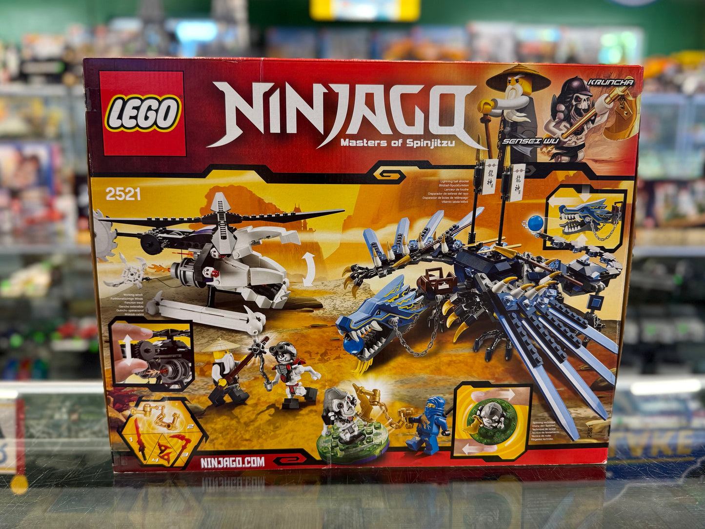 Lightning Dragon Battle, 2521 - LEGO® NINJAGO Set