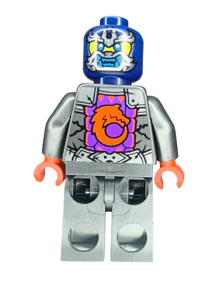 Wolf Mask Warrior - Dark Purple and Red Mask, njo0895 - LEGO® Ninjago Minifigure