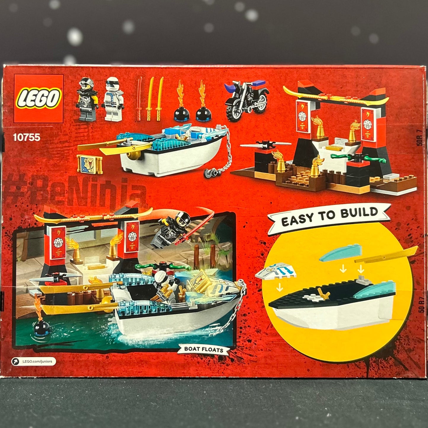 Zane's Ninja Boat Pursuit, 10755 - LEGO® Ninjago Set