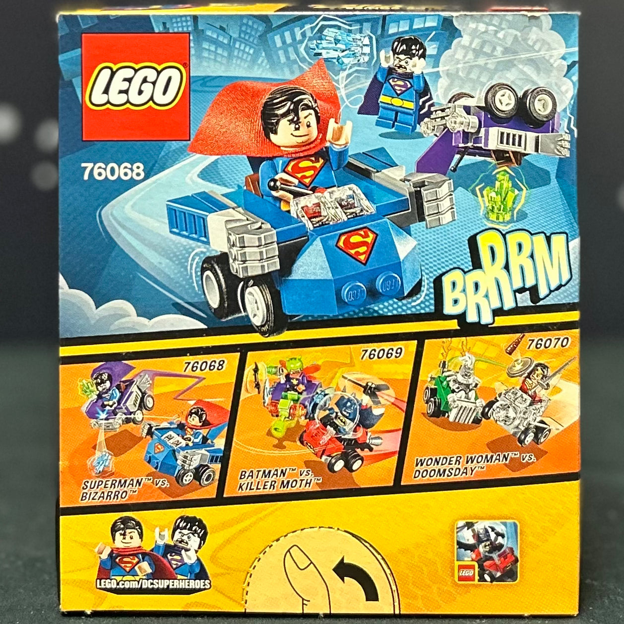 Mighty Micros: Superman vs. Bizarro, 76068 - LEGO® DC Set