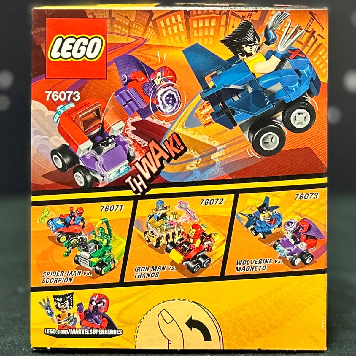 Mighty Micros: Wolverine vs. Magneto, 76073 - LEGO® Marvel Set