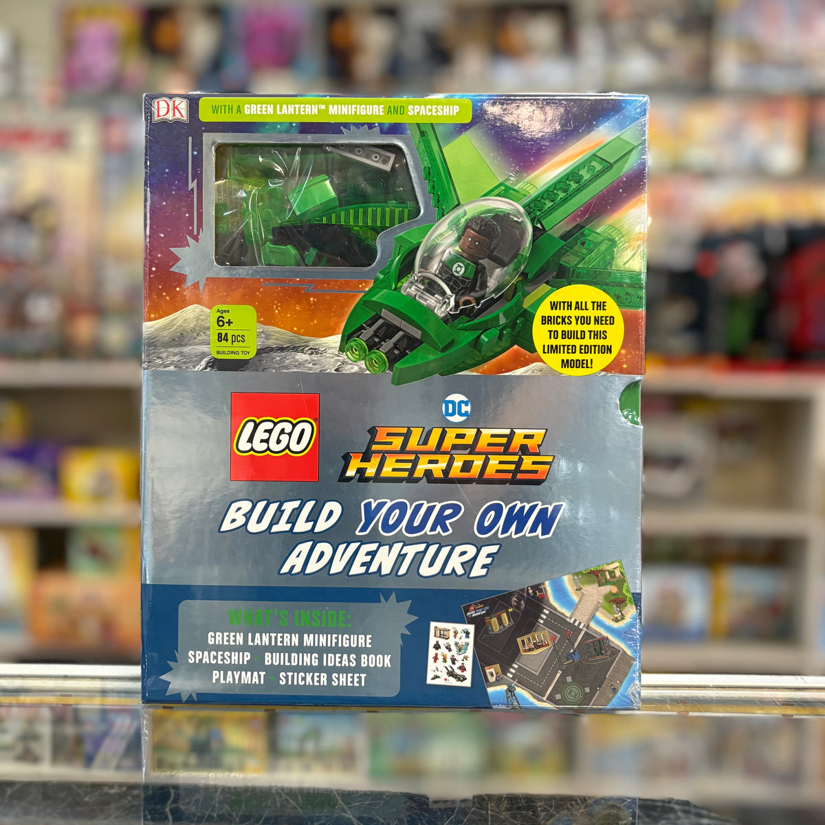 11914 - Parts for DC Comics Super Heroes: Build Your Own Adventure (included in Book 9781465460899) - EMPTY BOX ONLY