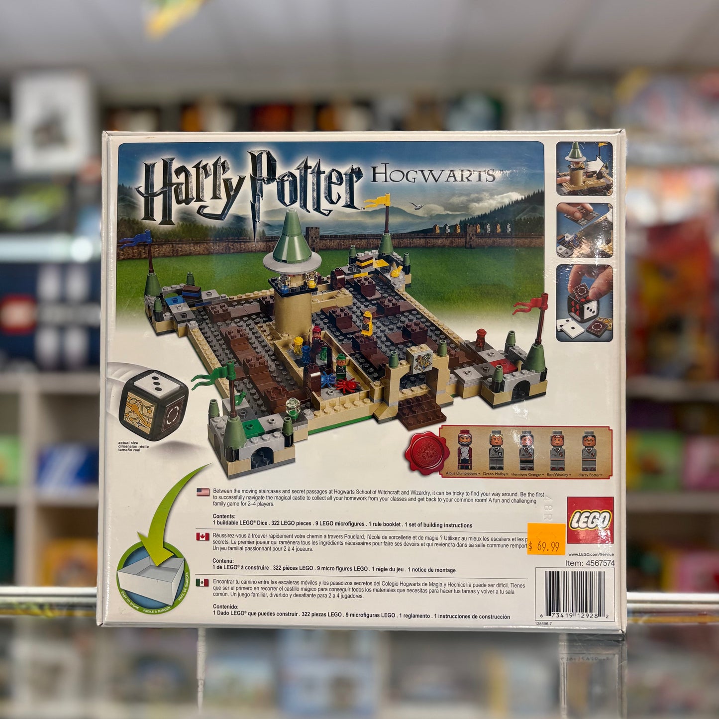 Harry Potter - Hogwarts, 3862 - LEGO® Games