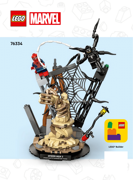 76334 - Epic Battle: Spider-Man vs. Sandman - INSTRUCTIONS ONLY