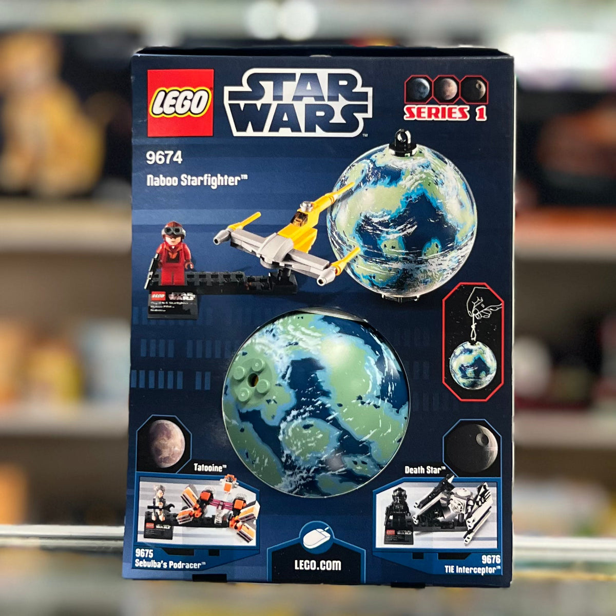 Naboo Starfighter & Naboo, 9674 - LEGO® Star Wars Set