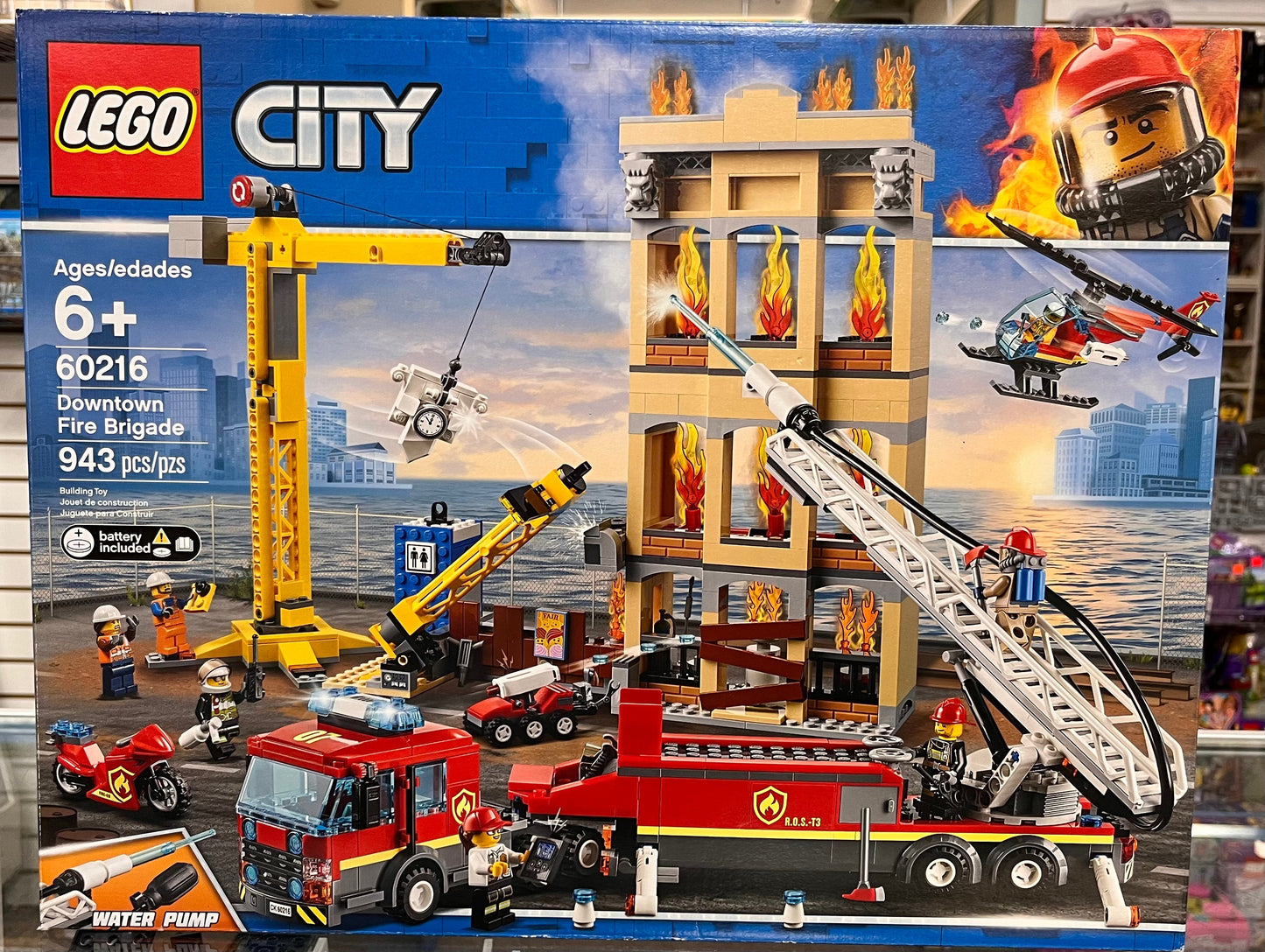 Downtown Fire Brigade, 60216 - LEGO® City Set