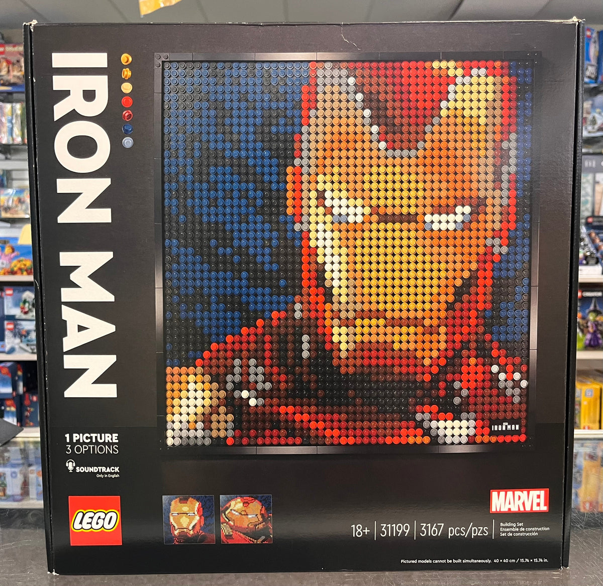 31199 - Iron Man - EMPTY BOX ONLY