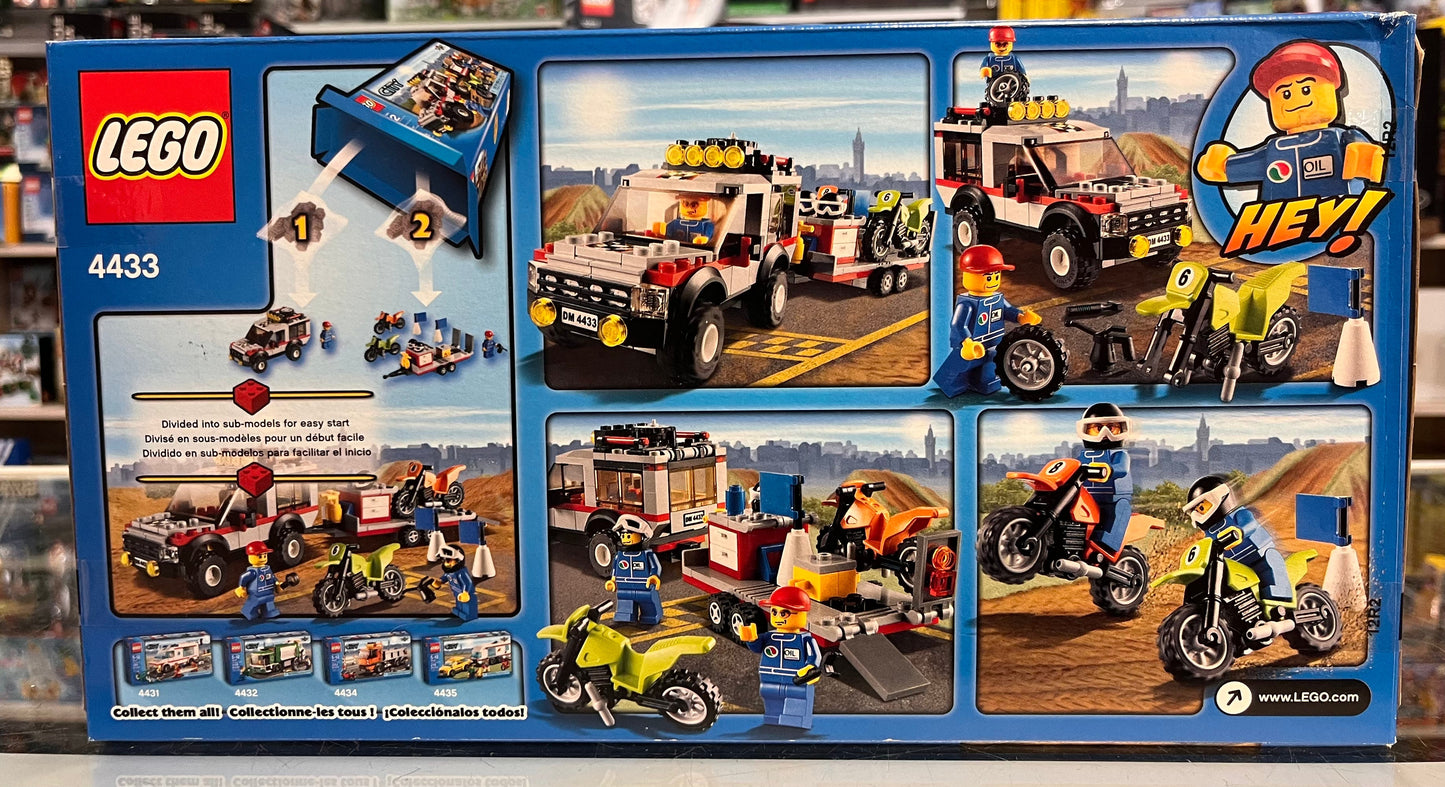 Dirt Bike Transporter, 4433 LEGO® City Set