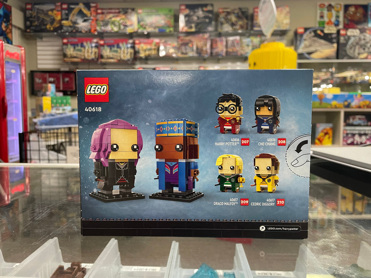 Kingsley Shacklebolt & Nymphadora Tonks Brickheadz, 40618 LEGO® Set