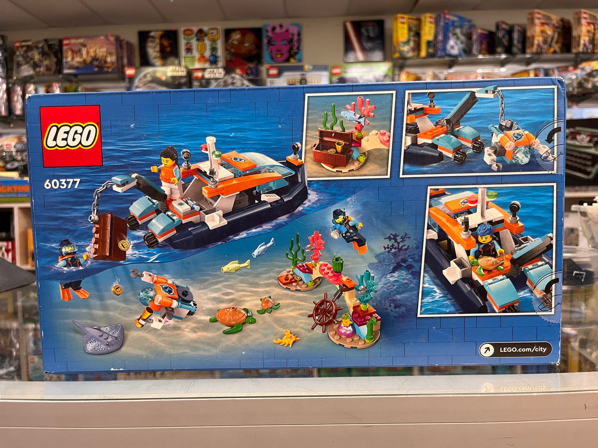 Explorer Diving Boat, 60377 - LEGO® City Set