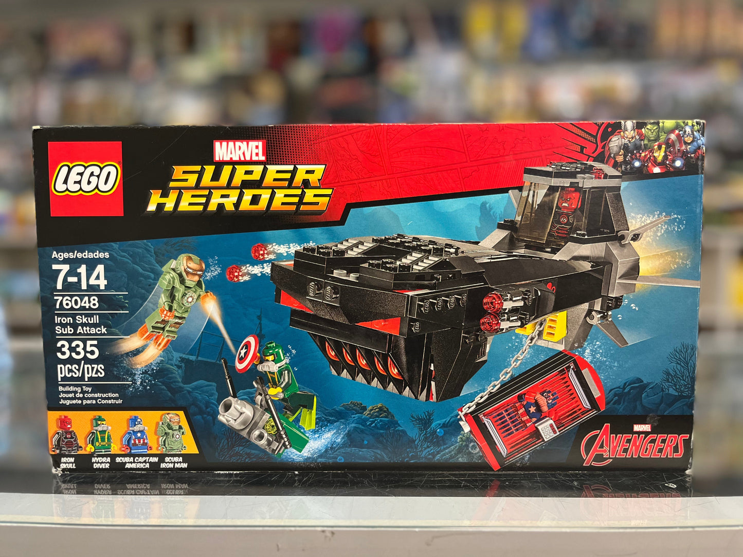 76048 - Iron Skull Sub Attack - EMPTY BOX ONLY