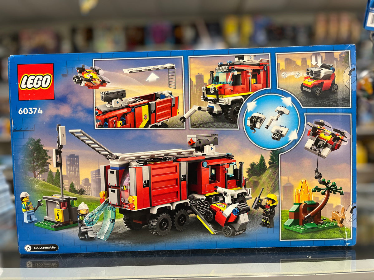 Fire Command Truck, 60374 LEGO® City Set