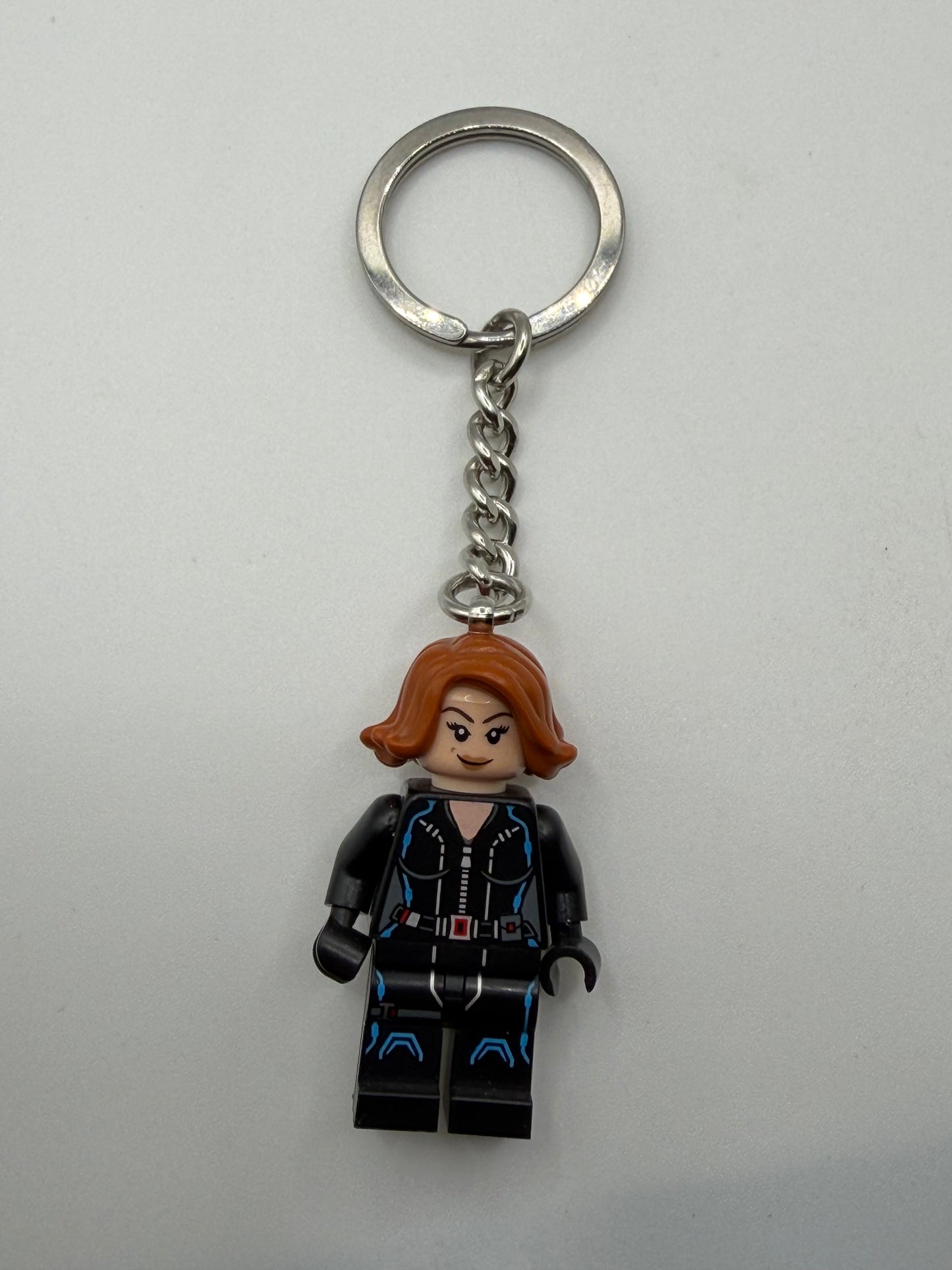 Black Widow Minifigure Key Chain 853592 LEGO® Marvel Super Heroes