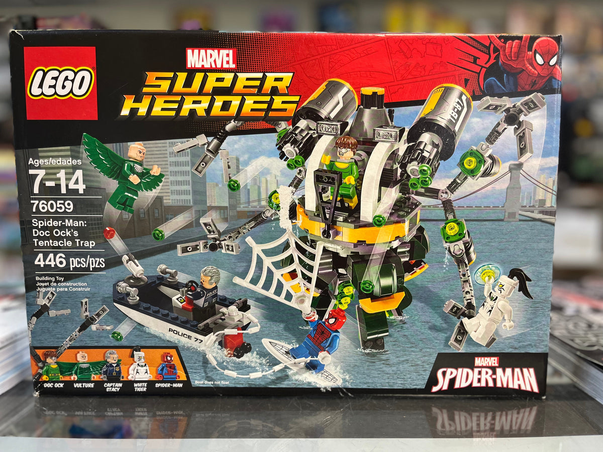 76059 - Spider-Man: Doc Ock's Tentacle Trap - EMPTY BOX ONLY