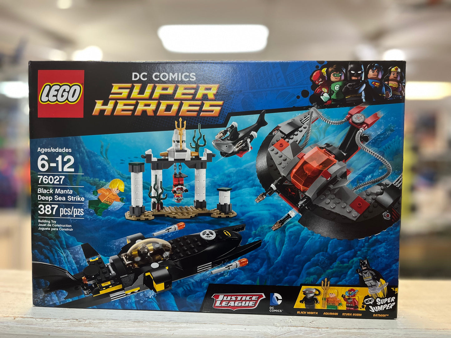 76027 - Black Manta Deep Sea Strike - EMPTY BOX ONLY