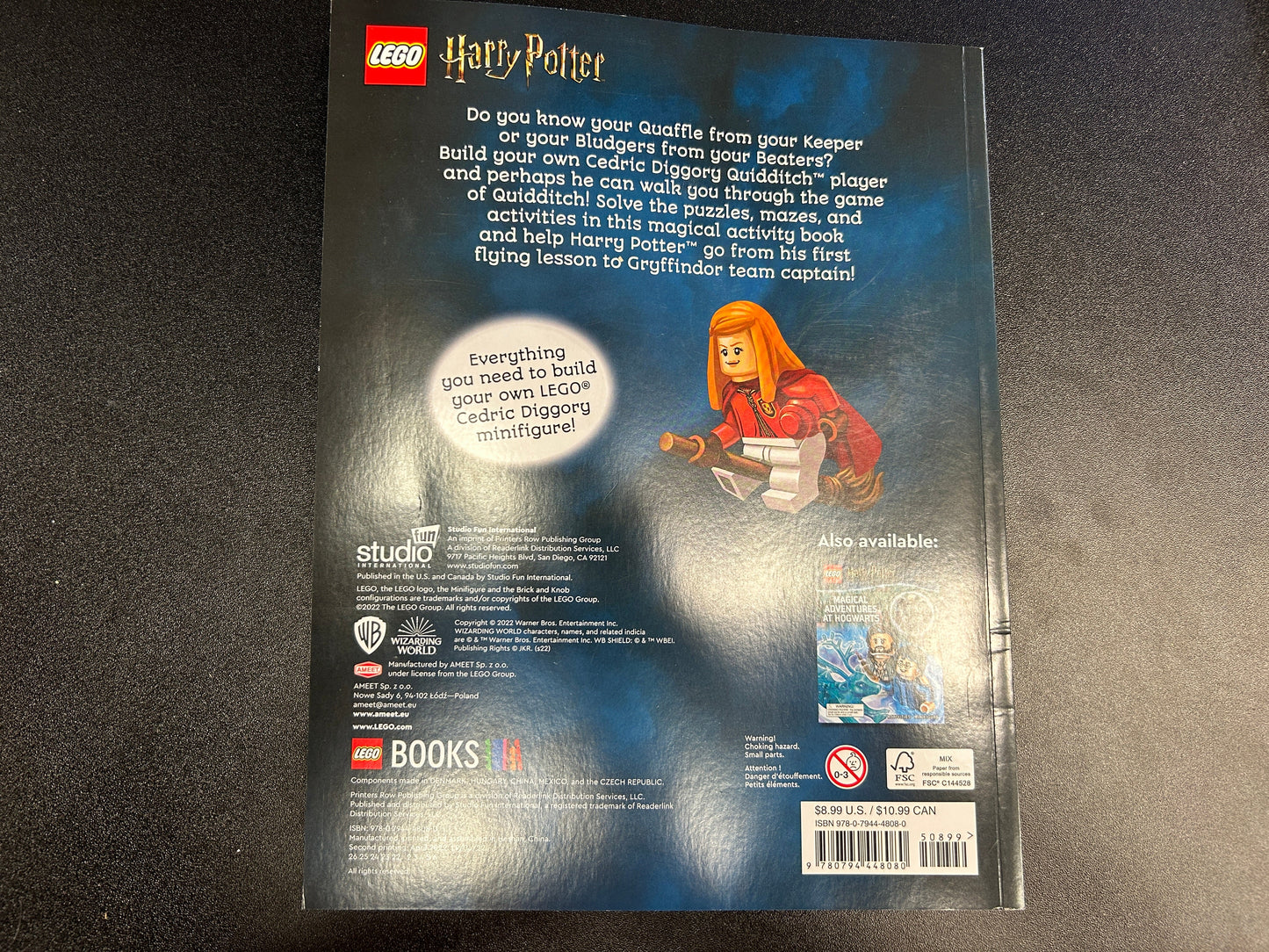 LEGO® Harry Potter Let's Play Quidditch Activity Book, b21hp04