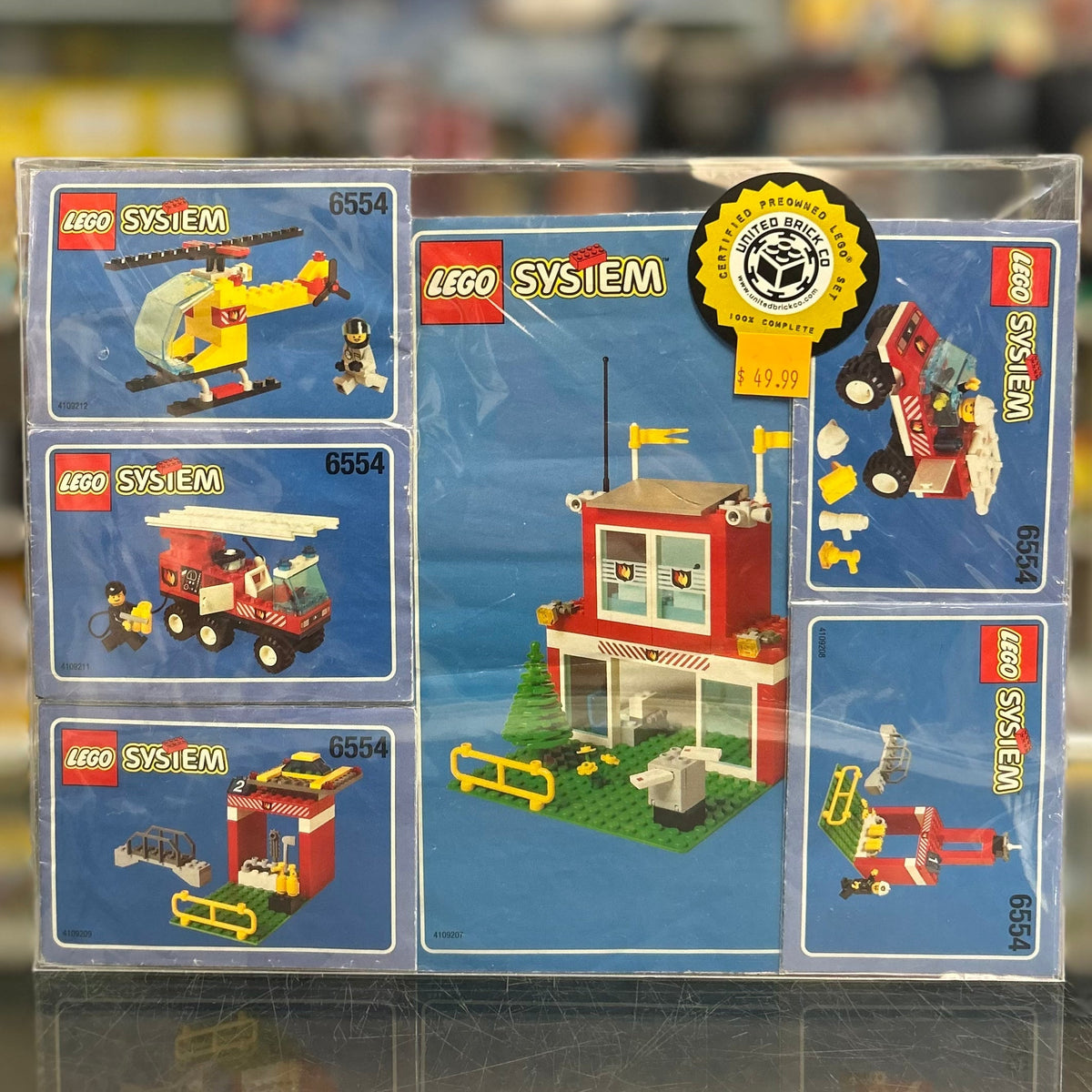 6554 - Blaze Brigade - EMPTY BOX ONLY
