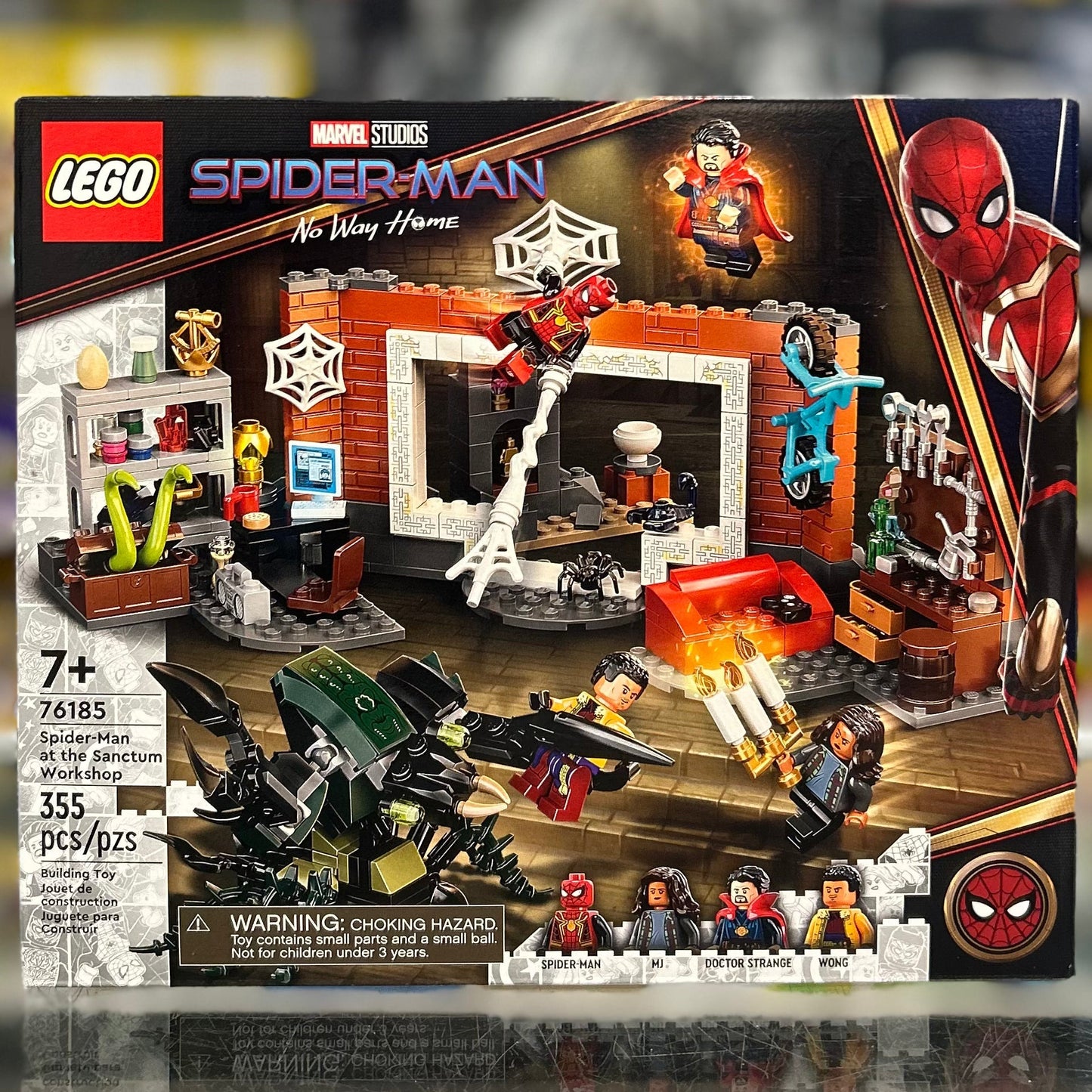 76185 - Spider-Man at the Sanctum Workshop - EMPTY BOX ONLY