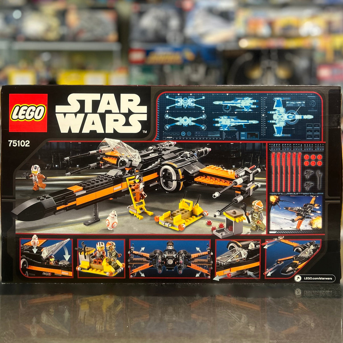 Poe's X-Wing Fighter, 75102 - LEGO® Star Wars Set