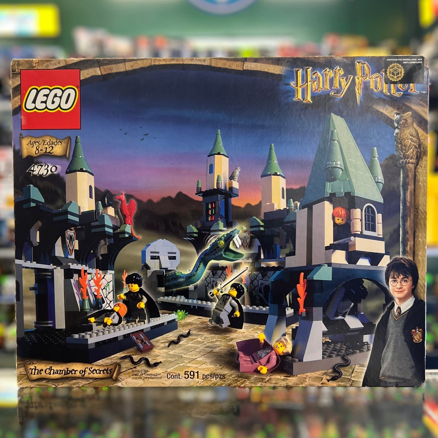 4730 - The Chamber of Secrets - EMPTY BOX ONLY