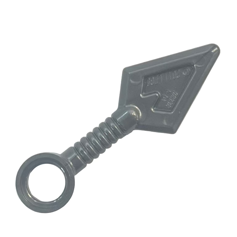 Minifigure, Weapon Spear Short with Pin Hole (Kunai), Part #98338