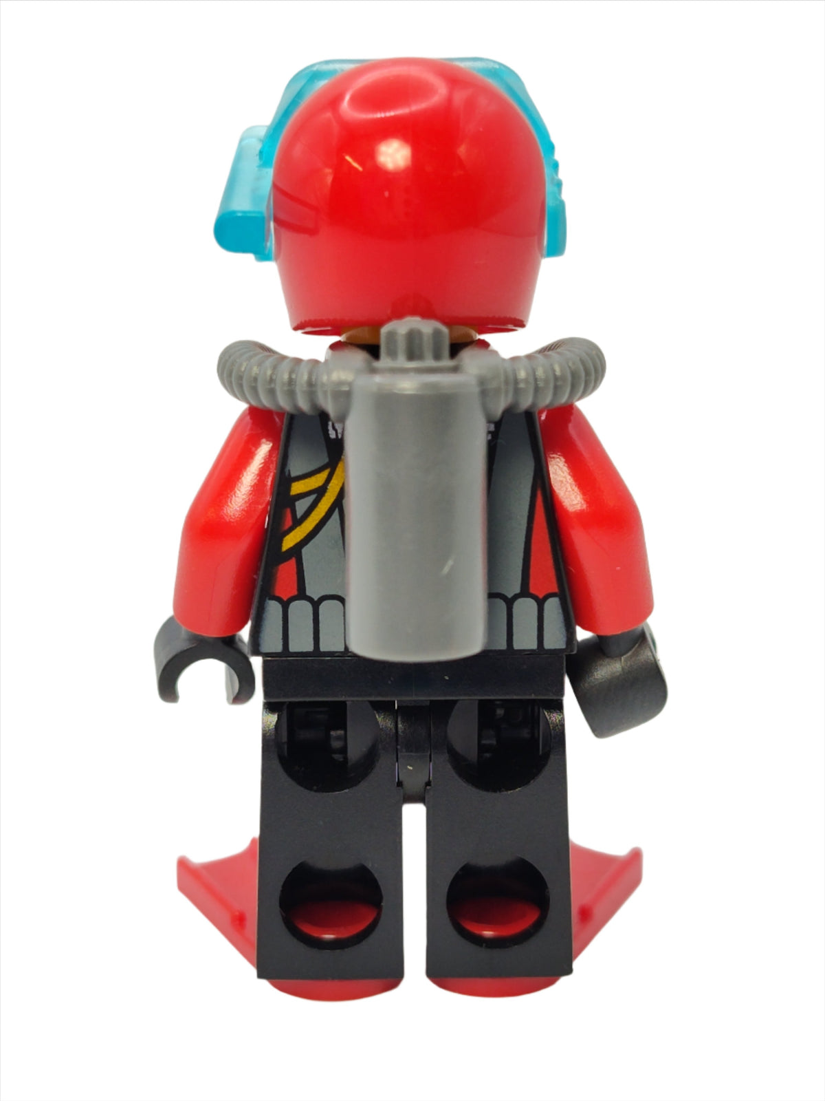 Scuba Diver - Female with Red Flippers, cty0559