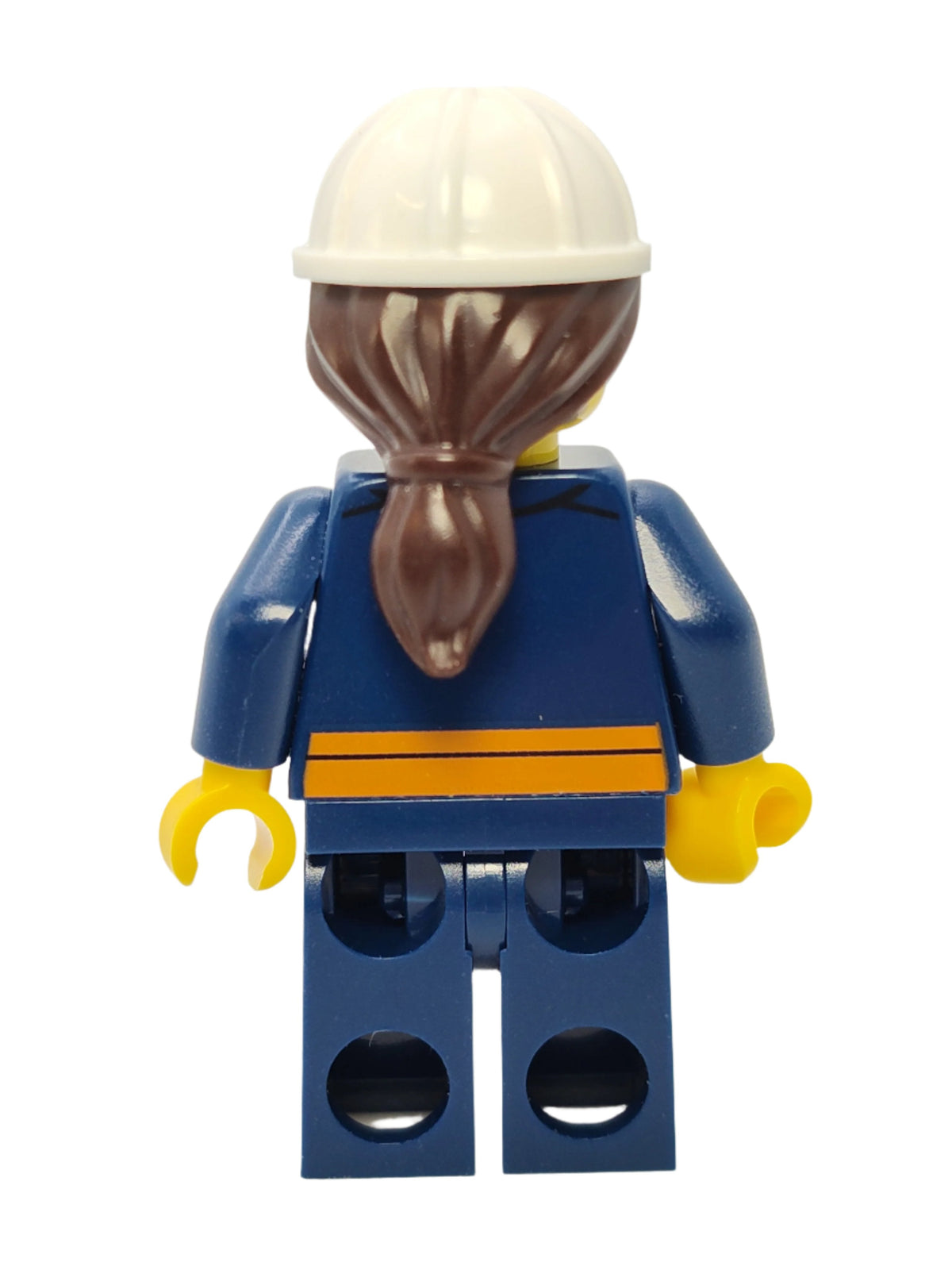 Rocket Engineer - Female Light Blue Goggles and Face Covered with Dirt, cty1038