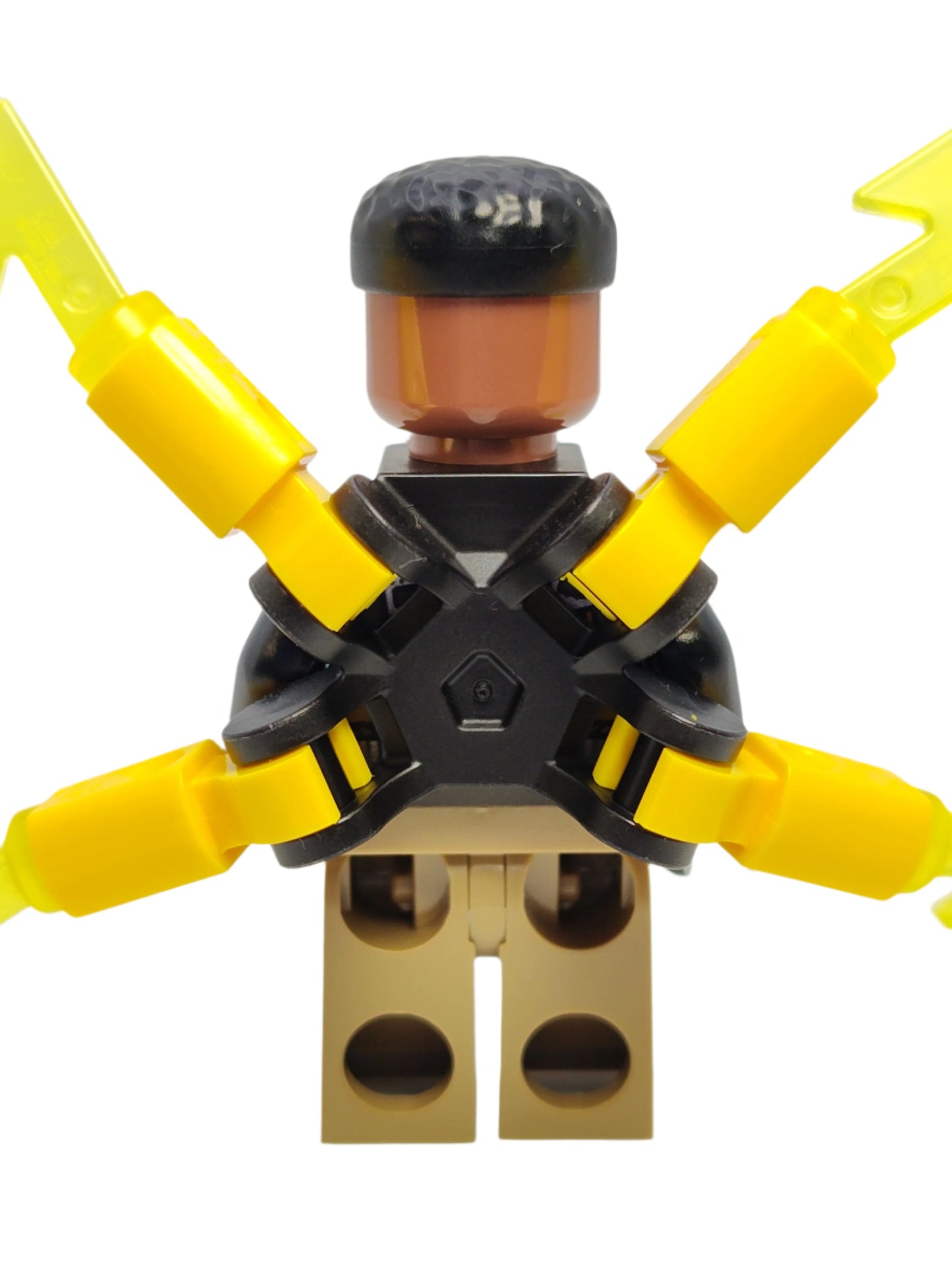 Electro - Black and Dark Tan Outfit with Small Electricity Wings, sh0945