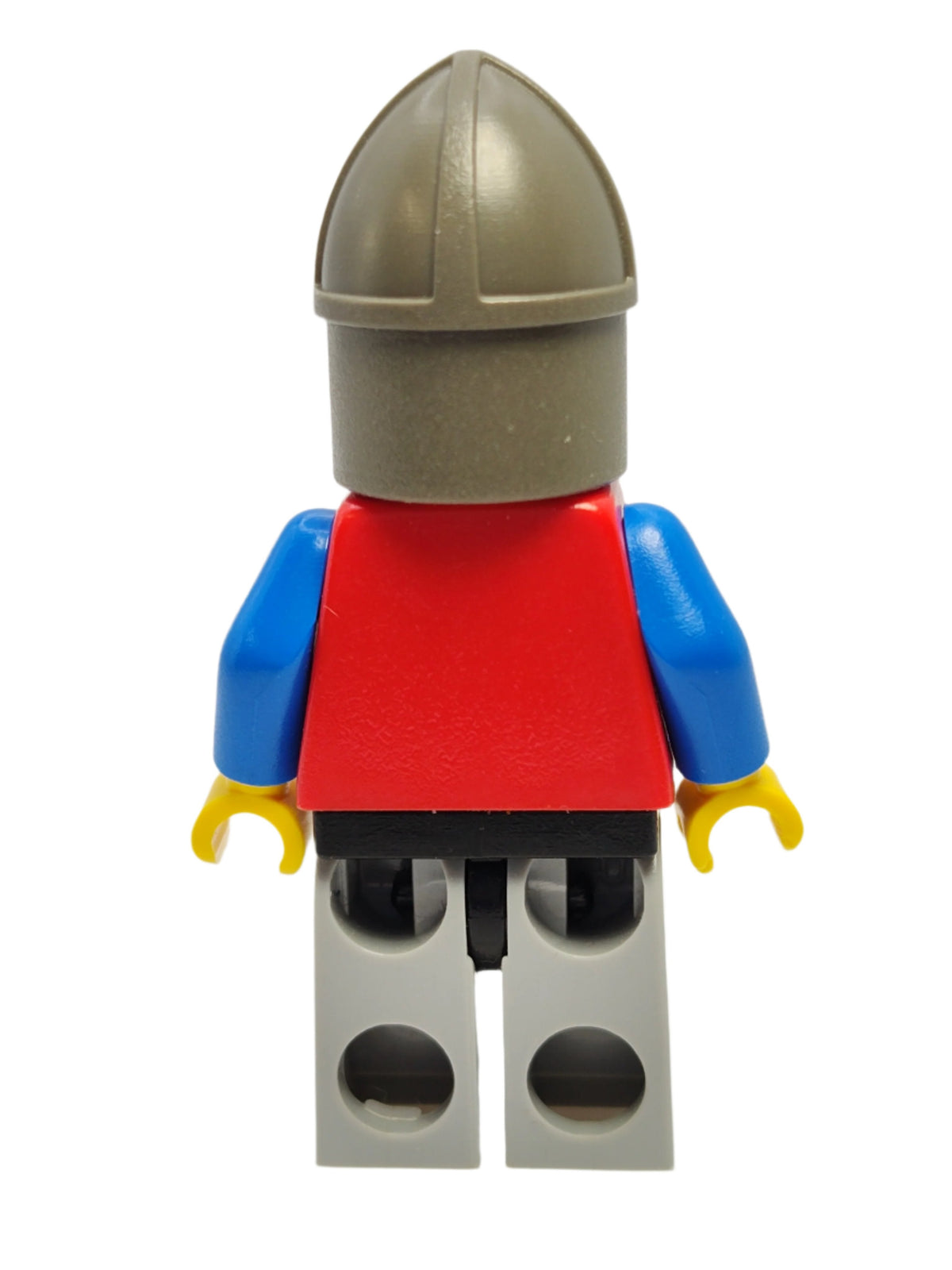 Scale Mail - Red with Blue Arms and Dark Gray Chin-Guard, cas158