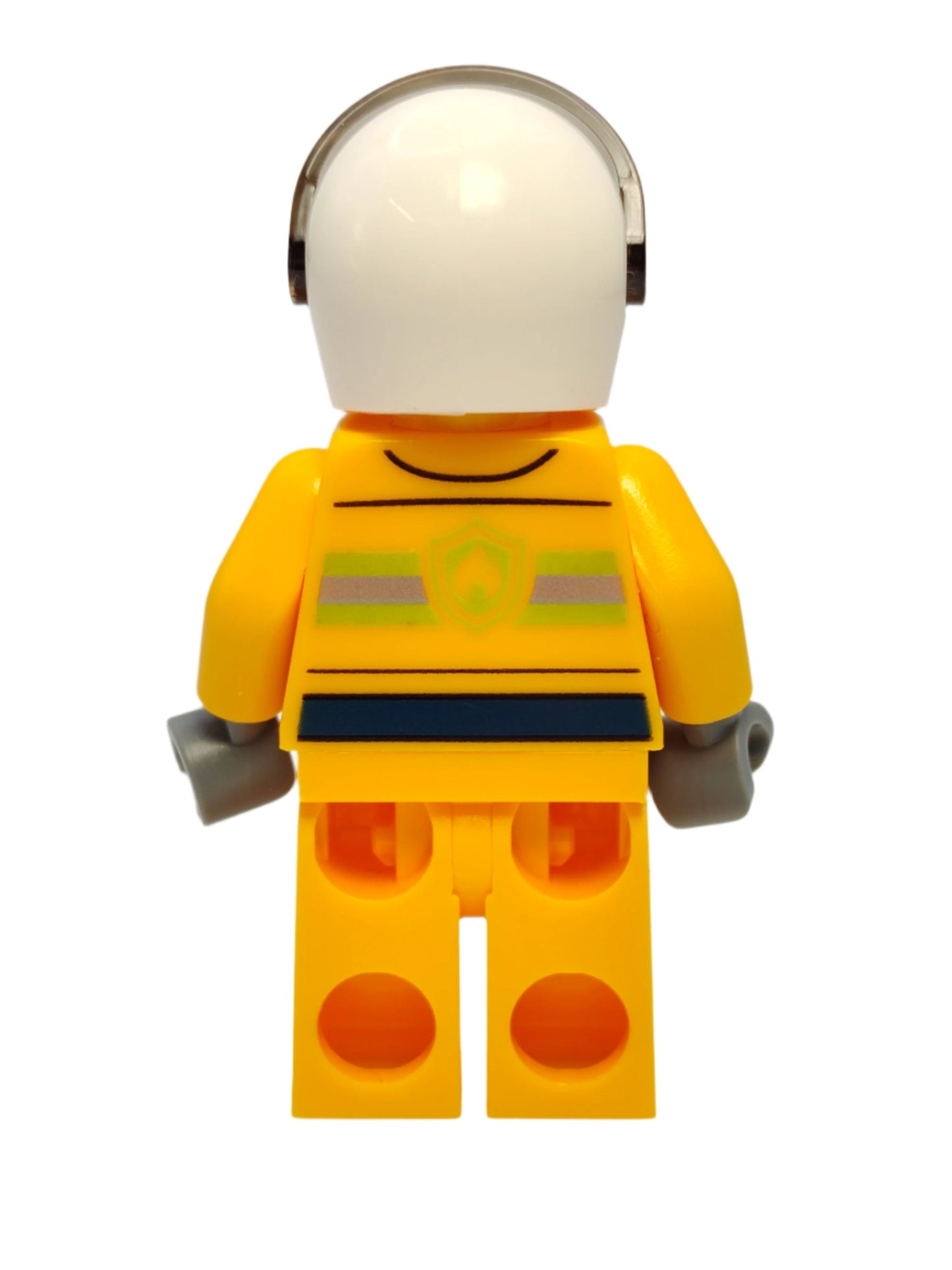 Fire - Bright Light Orange Suit with Scowl, cty0968