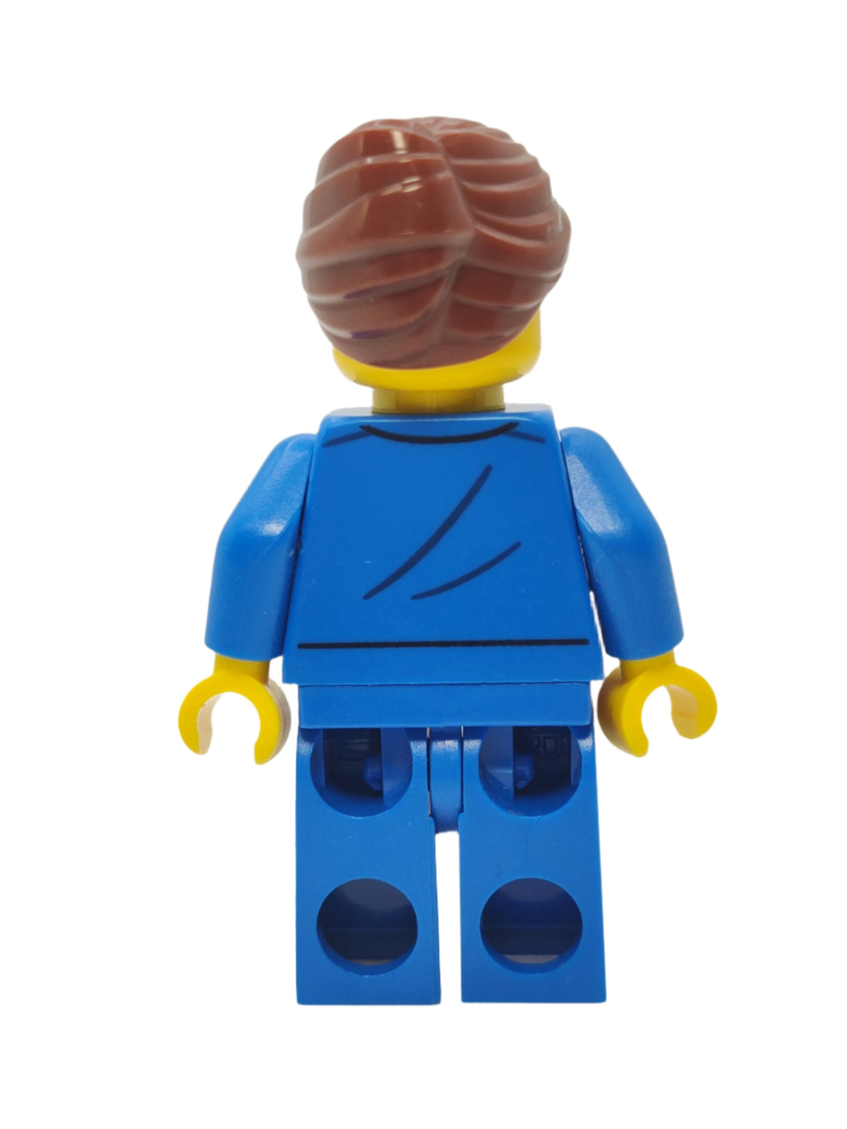 Astronaut - Blue Jumpsuit with Hair Swept Back Into Bun, cty1036