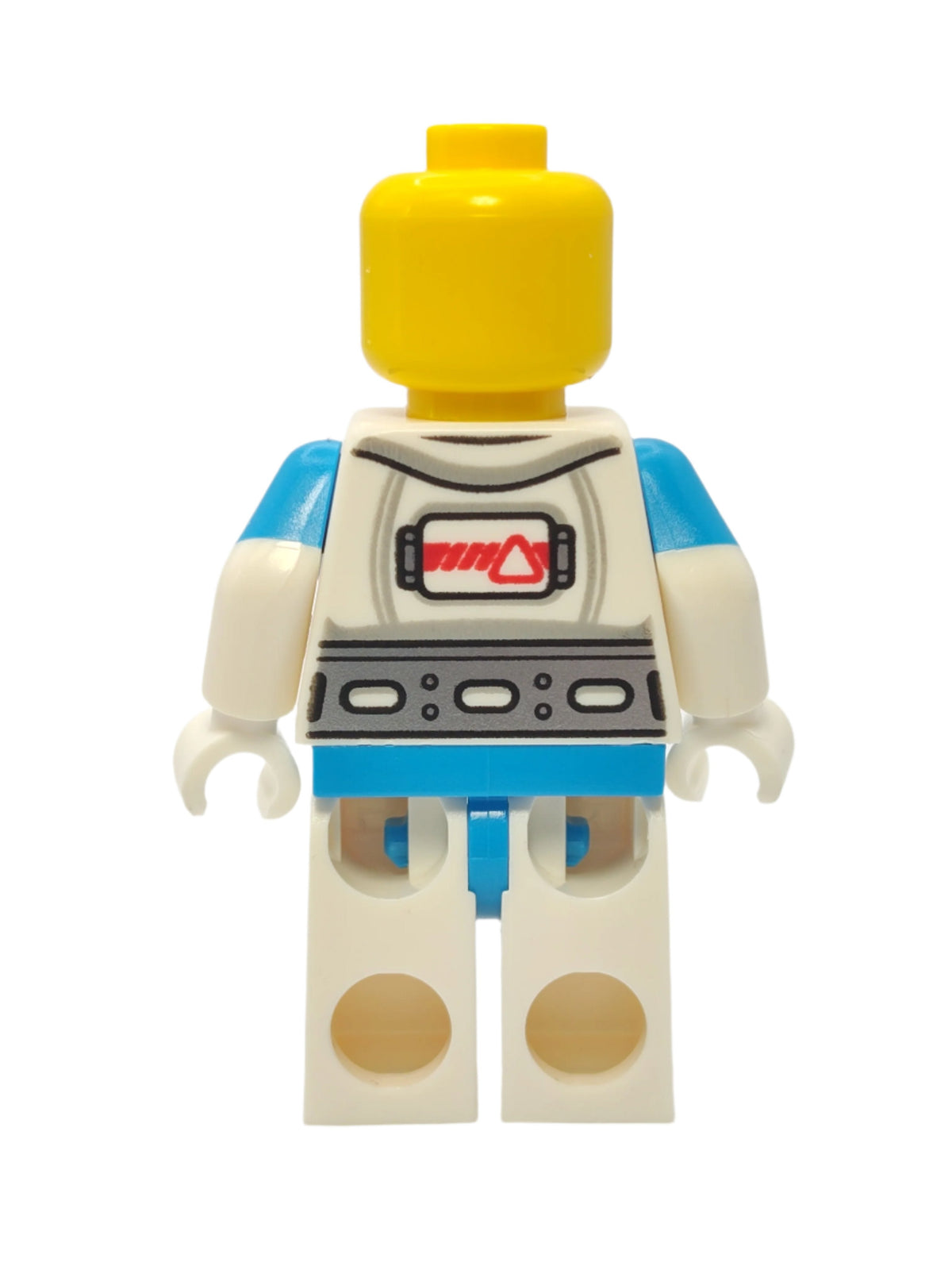Lunar Research Astronaut - White and Dark Azure Suit with Backpack Lights, cty1414