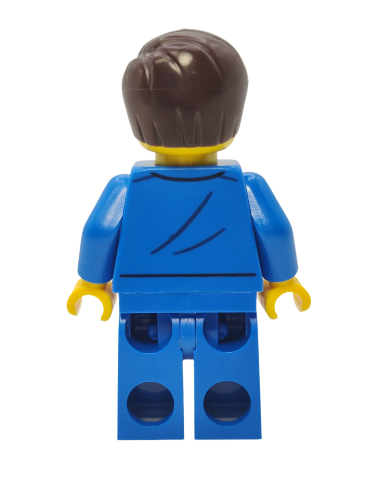 Astronaut - Blue Jumpsuit with Scared and Lopsided Smile, cty1041