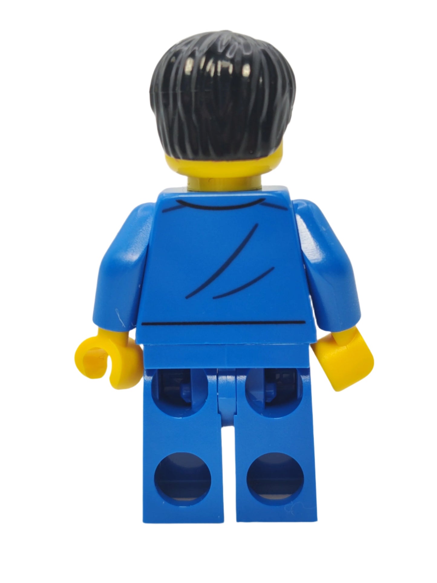 Astronaut - Blue Jumpsuit with Queasy and Open Mouth Smile, cty1040