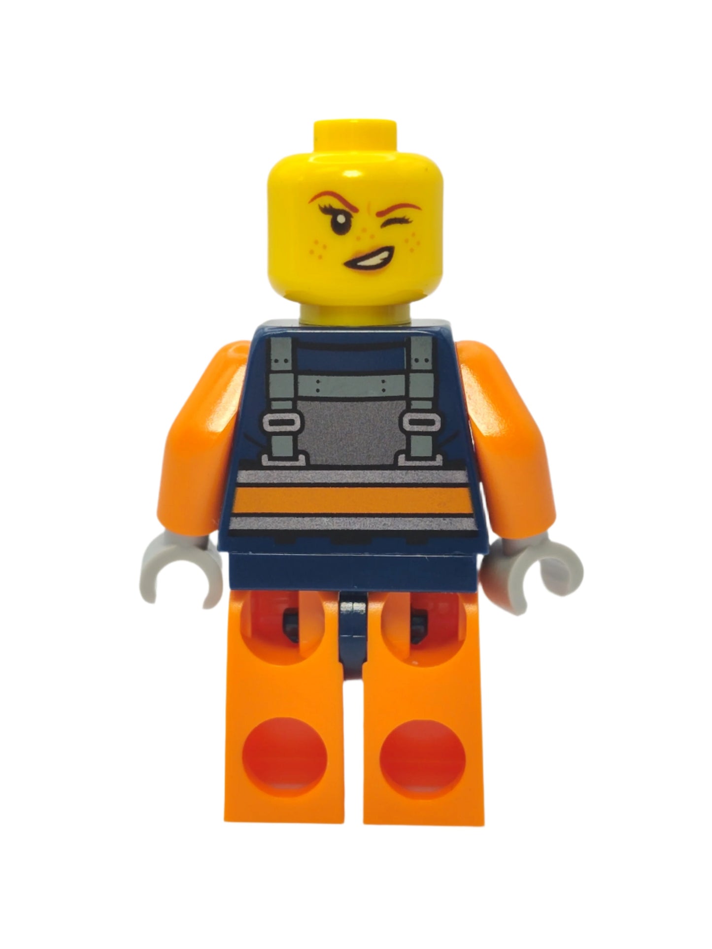 Deep Sea Diver - Dark Blue Helmet with Smirk / Left Eye Squinted, cty1169