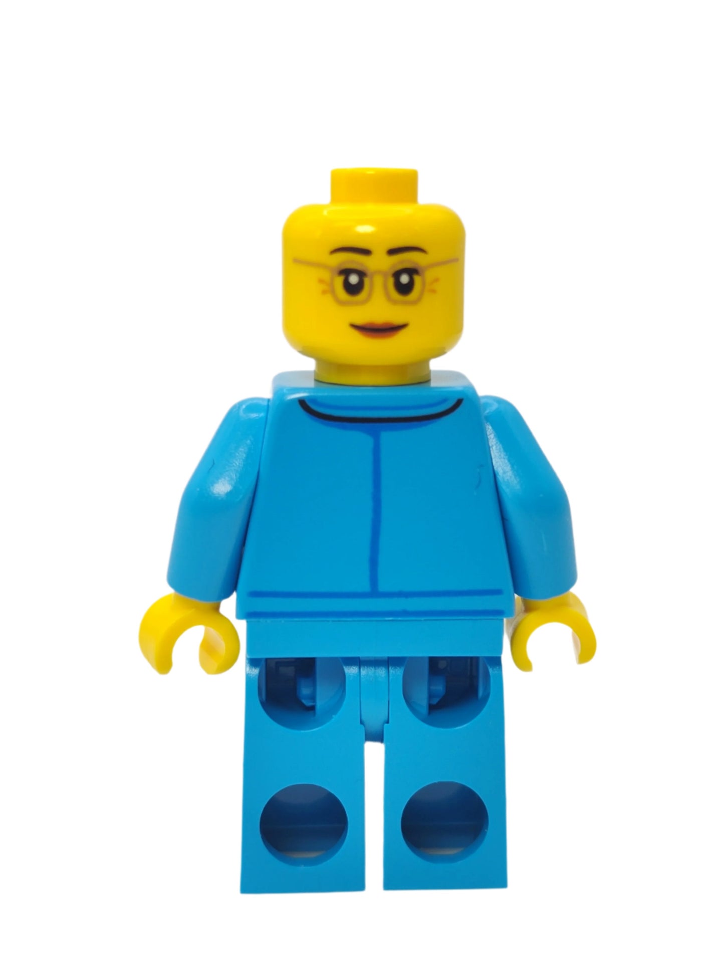 Lunar Research Astronaut - Dark Azure Jumpsuit with Medium Nougat Hair, cty1422