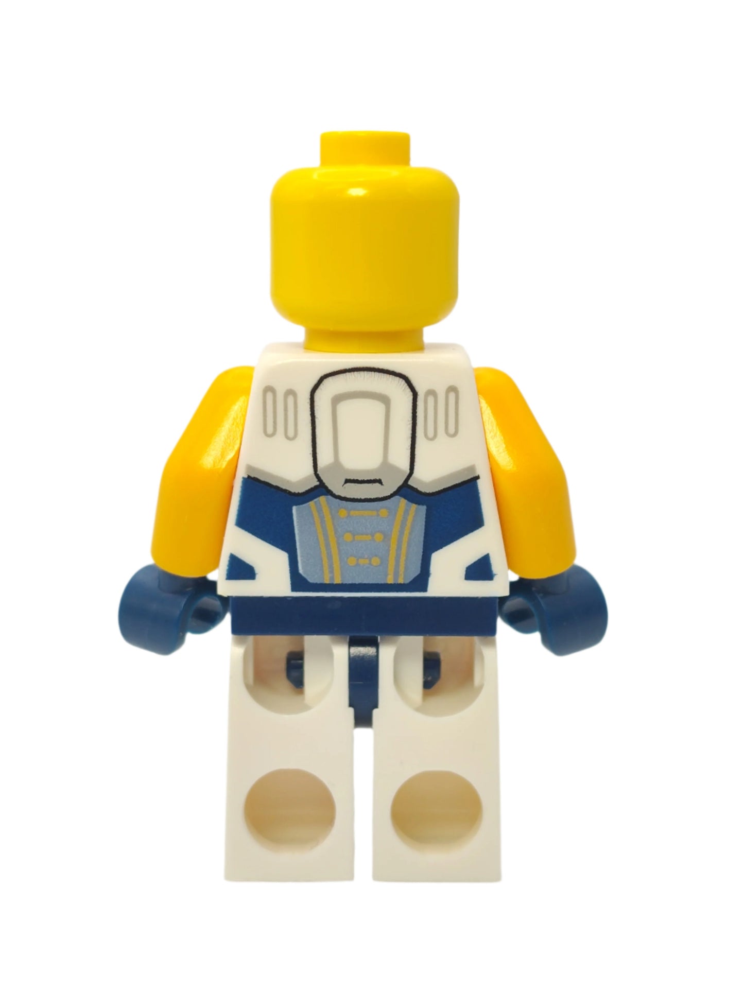 Astronaut - White Spacesuit with Bright Light Orange Armor, cty1745