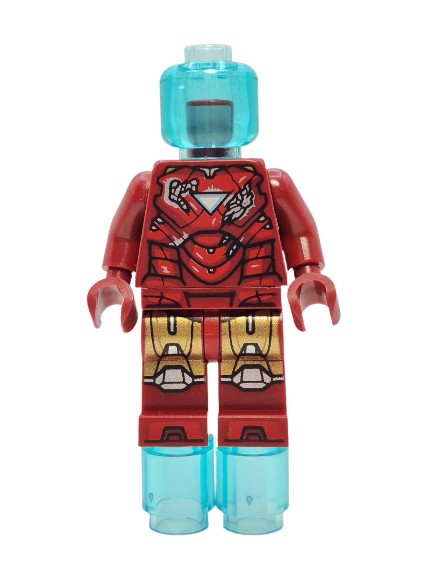Iron Man - Mark 6 Armor with Battle Damage, sh0923 - LEGO® Marvel Minifigure