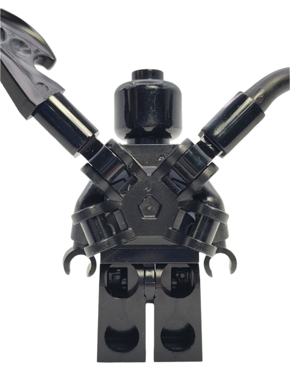 Venom - Teeth Parted with 2 Back Appendages, sh0690, LEGO® Marvel Minifigure