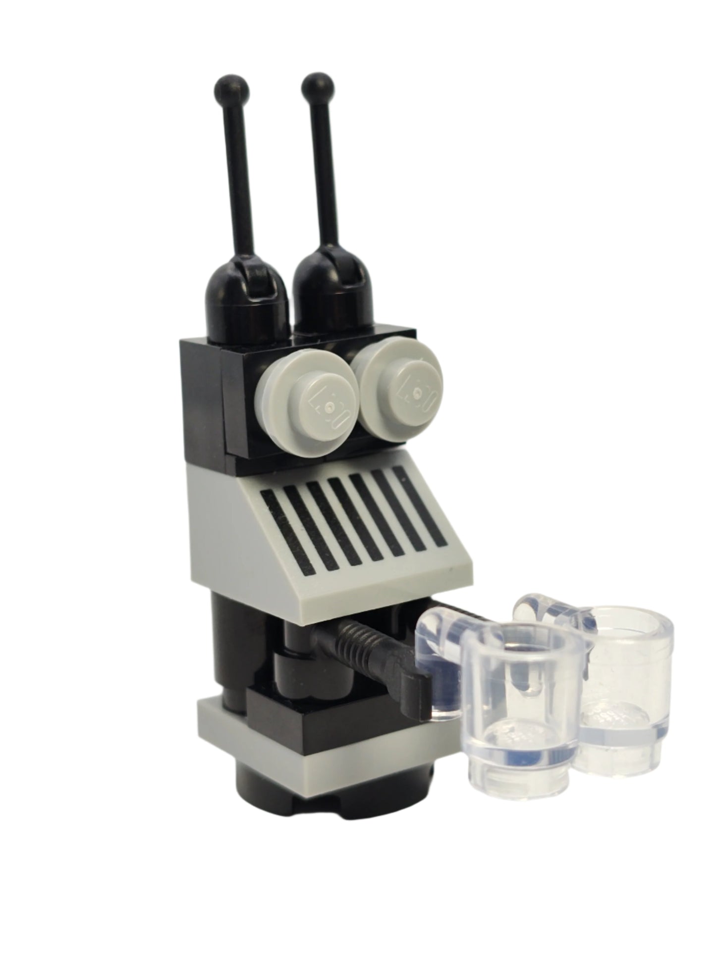 Classic Space Droid - Light Bluish Gray and Black, sp133