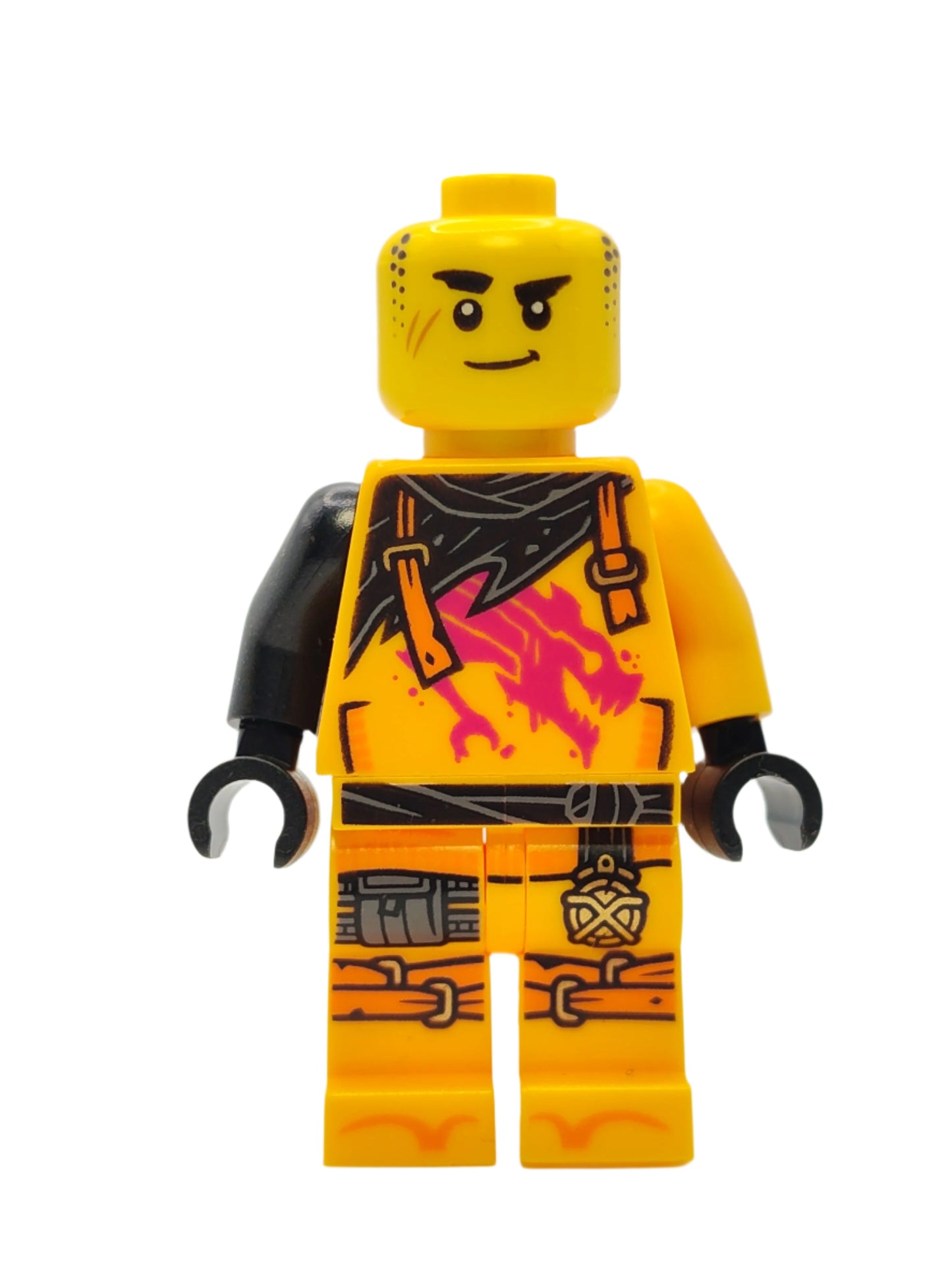 Arin - Shirt with Magenta Dragon and Head Wrap, njo0921 - LEGO® Ninjago Minifigure
