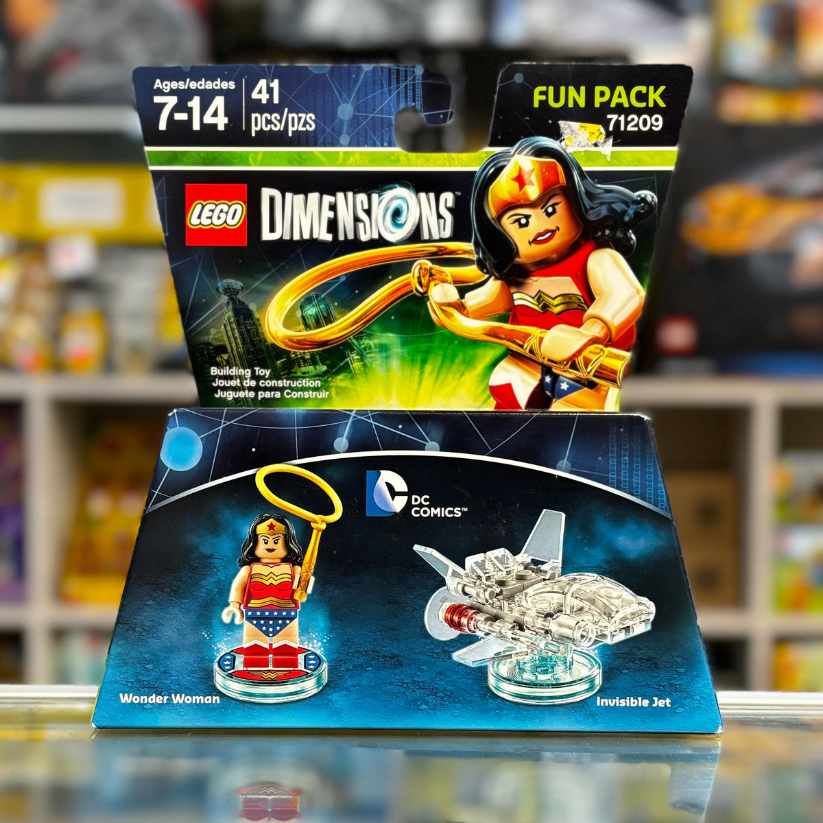 Fun Pack - DC Comics (Wonder Woman and Invisible Jet), 71209