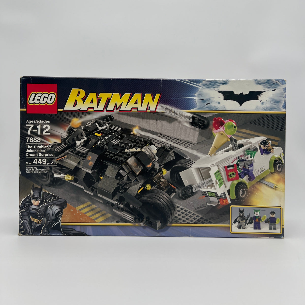 7888 - The Tumbler: Joker's Ice Cream Surprise - EMPTY BOX ONLY